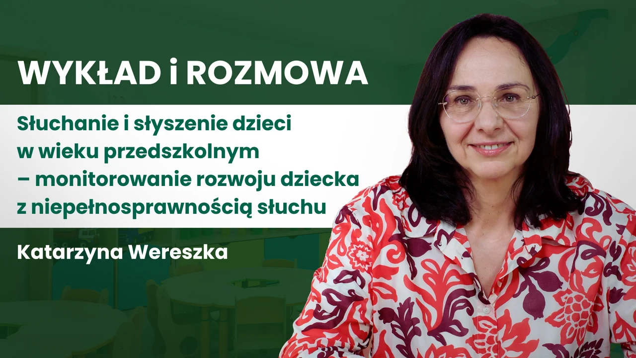 Miniatura materiału: Monitorowanie rozwoju dziecka w wieku przedszkolnym z niepełnosprawnością słuchu
